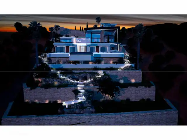 Acheter une villa | Espagne, Costa Blanca, Pedreguer - Terrain comprenant le projet de villa