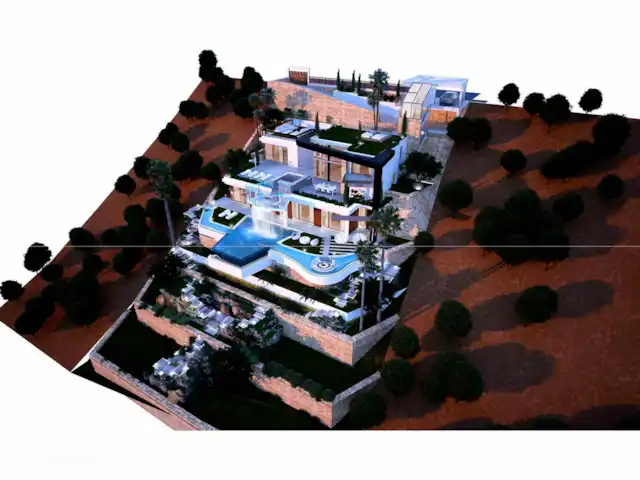 Acheter une villa | Espagne, Costa Blanca, Pedreguer - Terrain comprenant le projet de villa