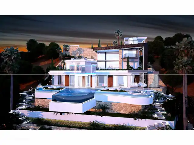 Acheter une villa | Espagne, Costa Blanca, Pedreguer - Terrain comprenant le projet de villa