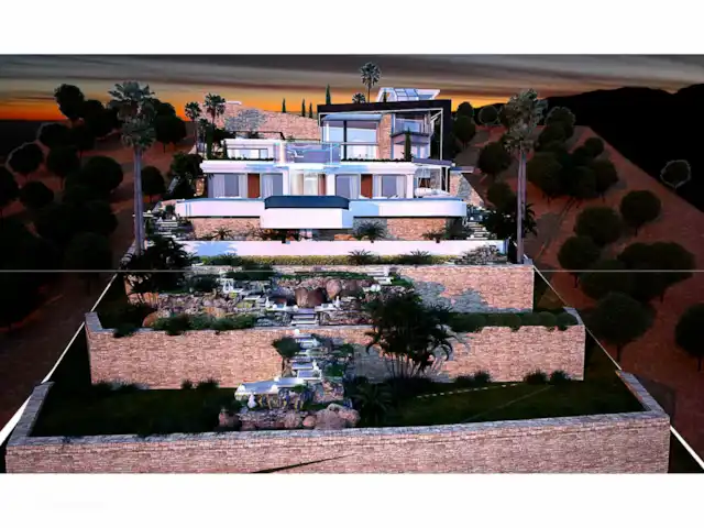 Acheter une villa | Espagne, Costa Blanca, Pedreguer - Terrain comprenant le projet de villa