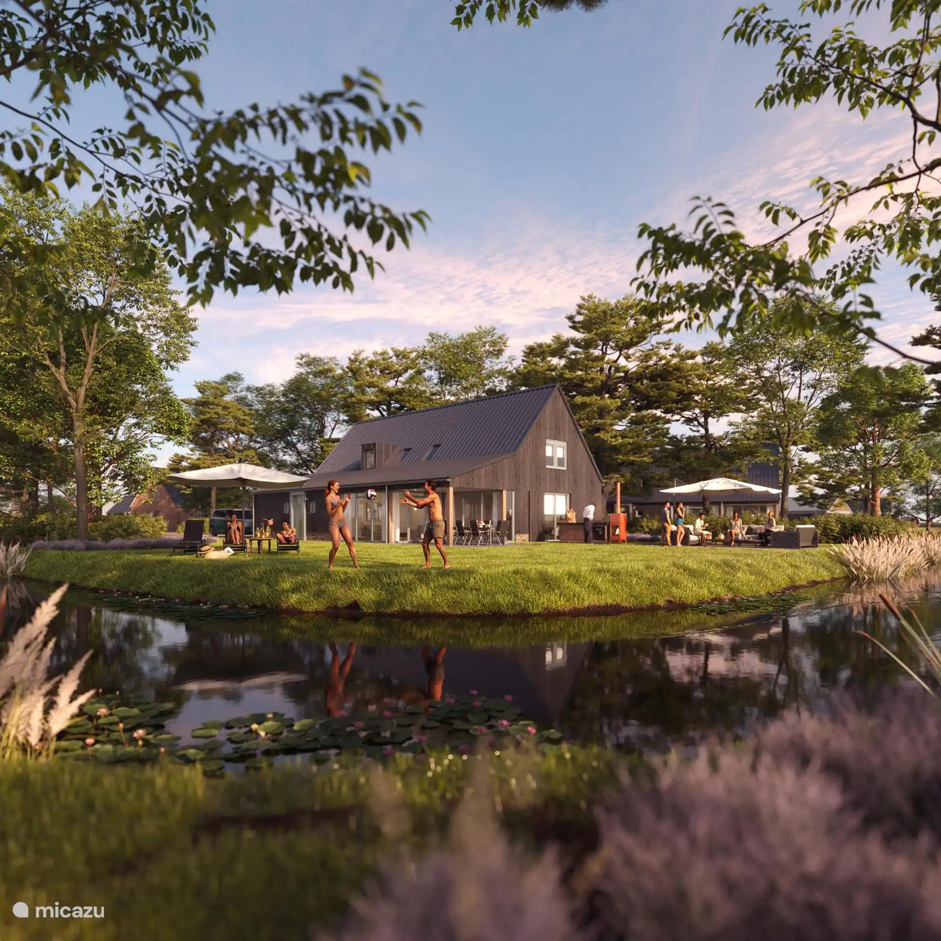 Freistehendes Ferienhaus an der Saale kaufen in Niederlande, Drenthe, Gasselte - ferienhaus 