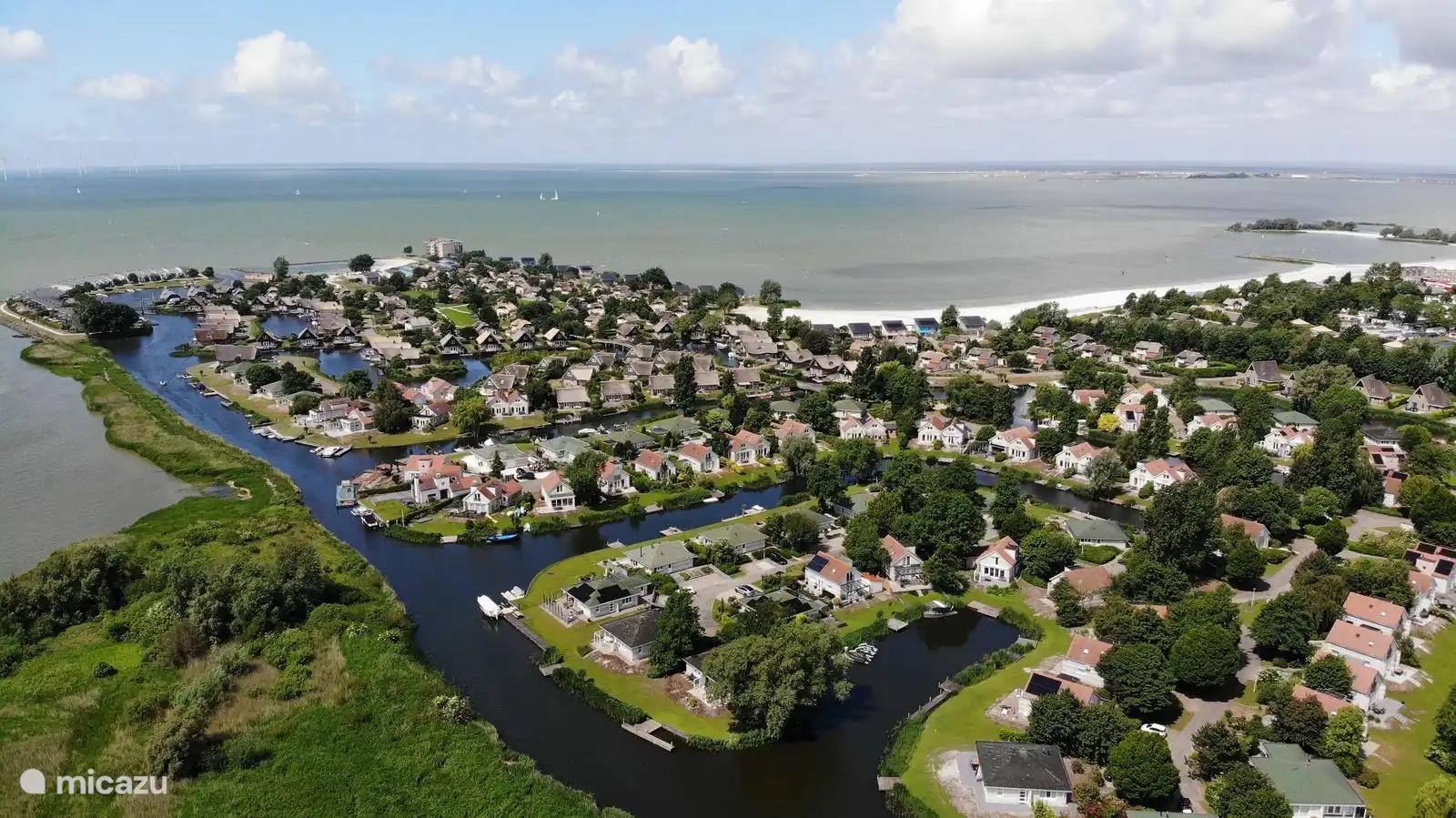 villa kopen in Nederland, Friesland, Makkum –  Luxe vakantievilla in Nederland