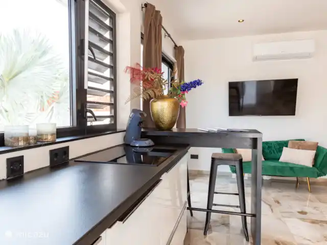 Acheter une villa | Curaçao, Banda Abou (ouest), Big Mountain - Villa unique avec vue sur la mer avec studio