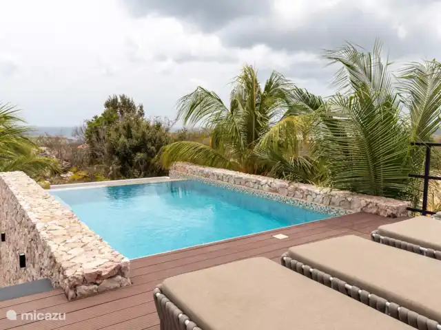 Acheter une villa | Curaçao, Banda Abou (ouest), Big Mountain - Villa unique avec vue sur la mer avec studio