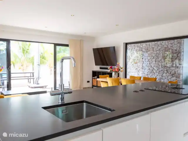 Acheter une villa | Curaçao, Banda Abou (ouest), Big Mountain - Villa unique avec vue sur la mer avec studio