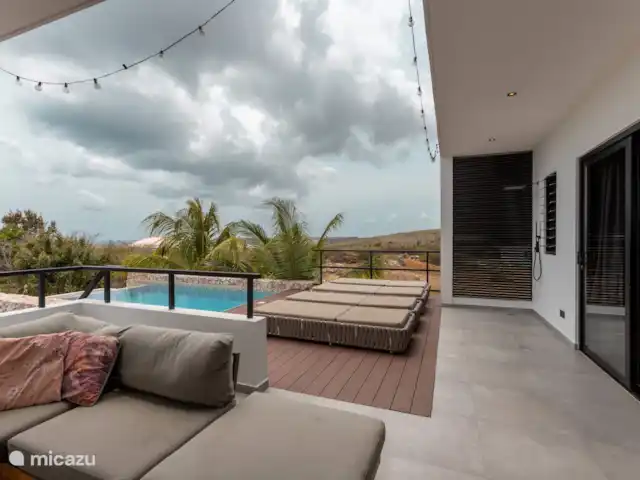 Acheter une villa | Curaçao, Banda Abou (ouest), Big Mountain - Villa unique avec vue sur la mer avec studio