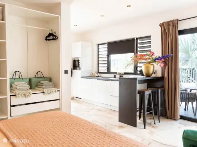 Acheter une villa | Curaçao, Banda Abou (ouest), Big Mountain - Villa unique avec vue sur la mer avec studio