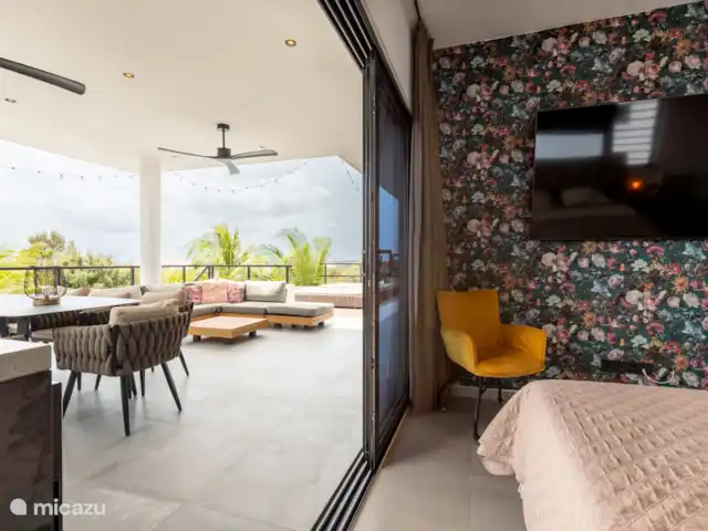 Acheter une villa | Curaçao, Banda Abou (ouest), Big Mountain - Villa unique avec vue sur la mer avec studio