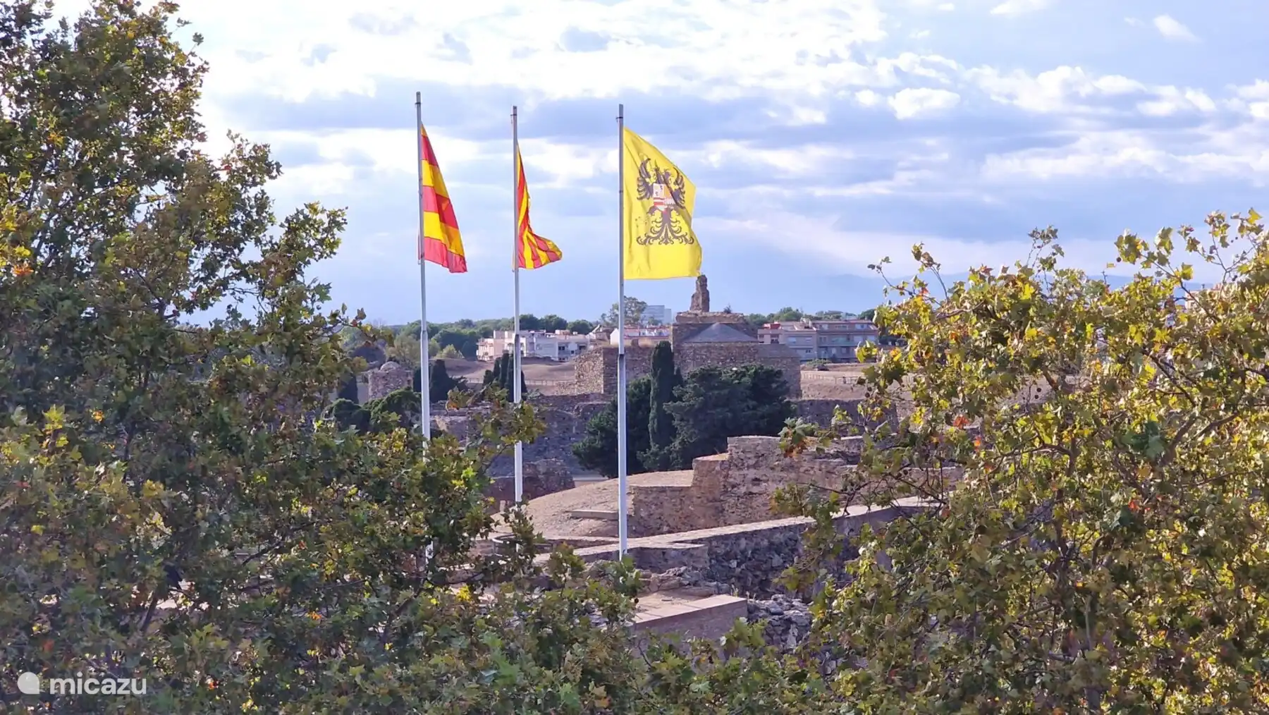 Vista de la Ciudadela de Roses