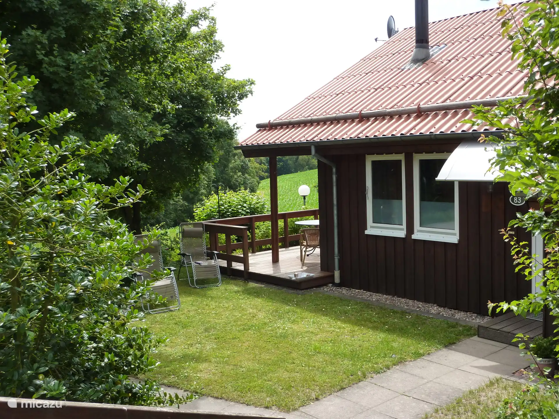 holiday house for sale in Germany – Scandinavian chalet with sauna 