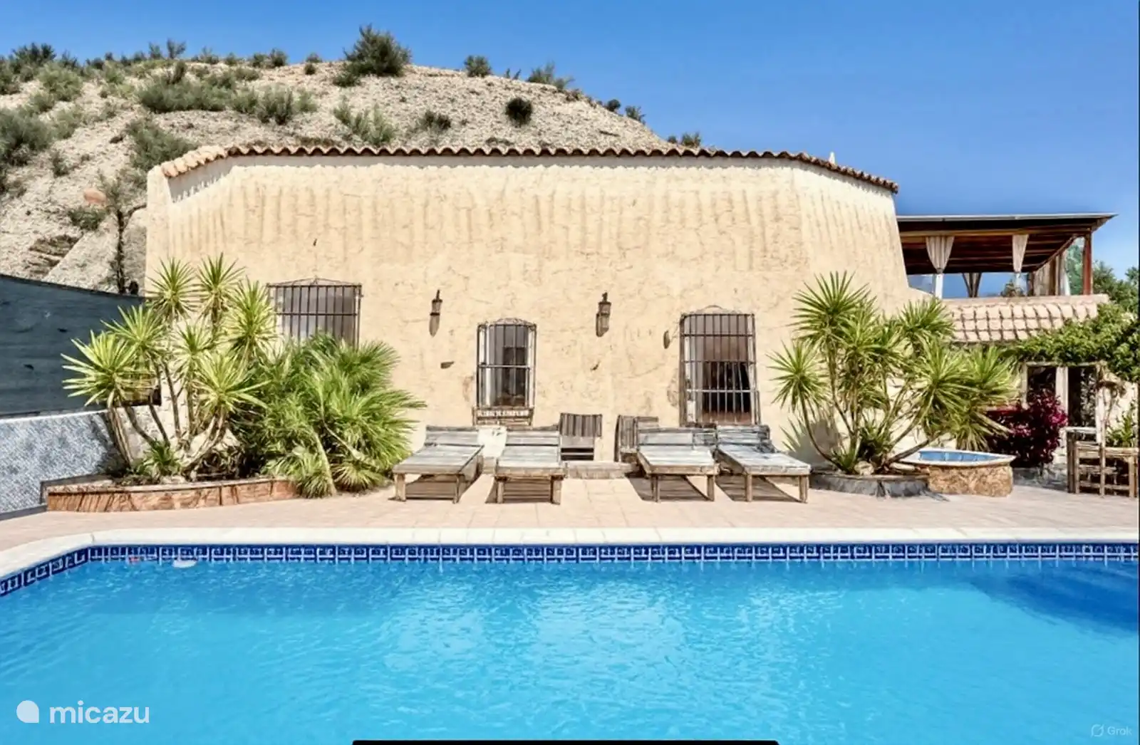 Acheter une location de vacances Espagne, Costa de Almeria, Cuevas del Almanzora – maison troglodyte Spectaculaire maison troglodyte hors réseau 