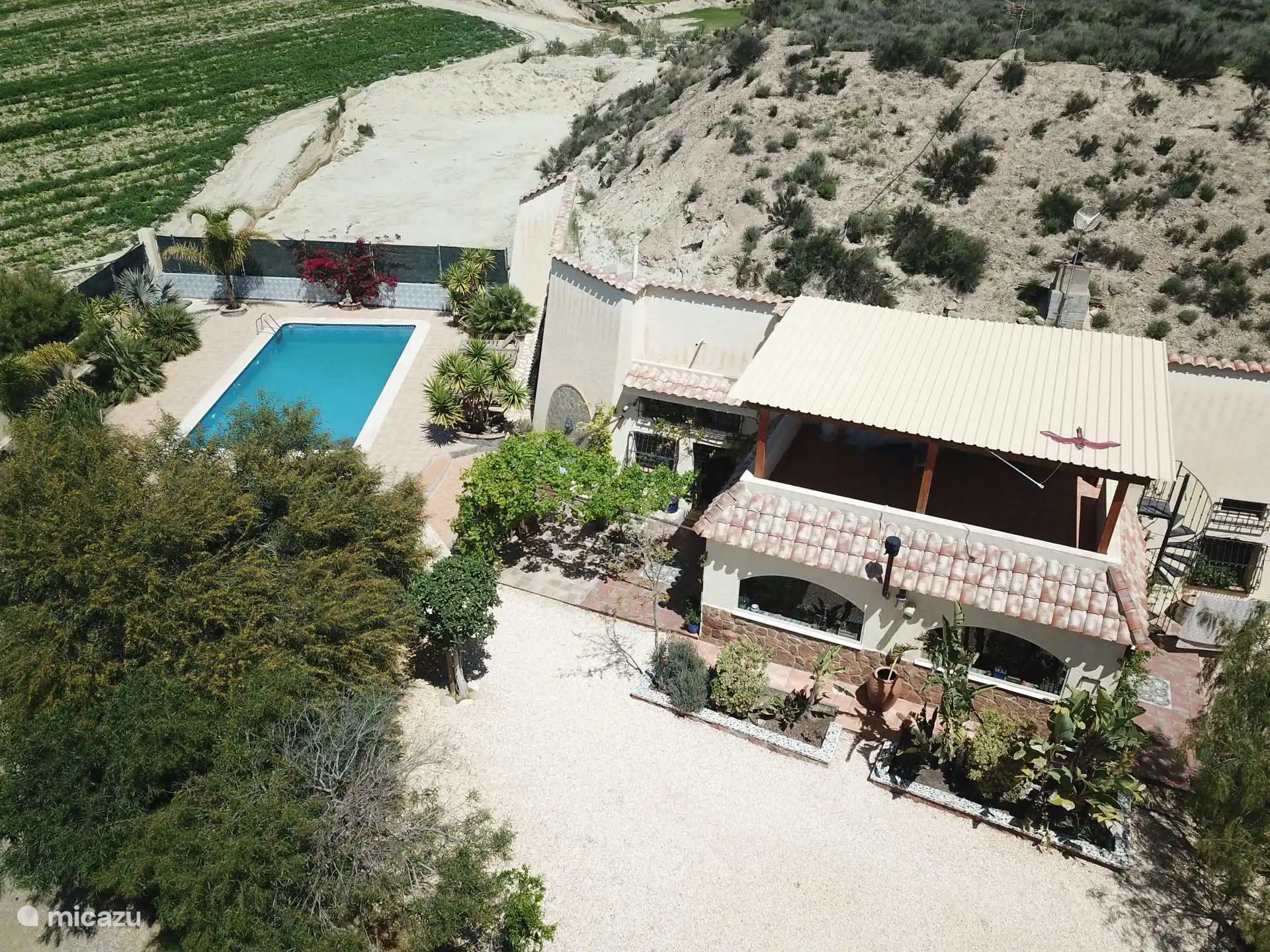 Acheter une location de vacances Espagne, Costa de Almeria, Cuevas del Almanzora – maison troglodyte Spectaculaire maison troglodyte hors réseau 