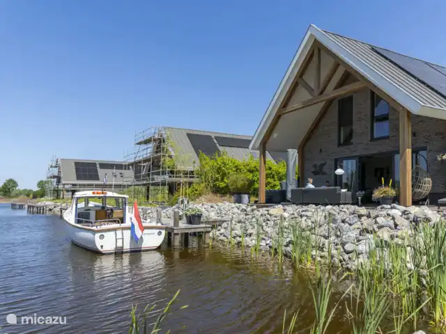 Comprar una casa vacacional en Países Bajos, Frise, Noardburgum - Villa de agua independiente Kingfisher