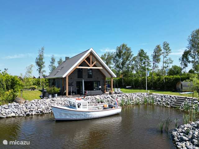 Acheter une maison de vacances | Pays-Bas, Frise, Noardburgum - maison de vacances Villa Individuelle sur l'Eau Kingfisher