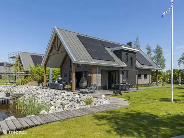 Comprar una casa vacacional en Países Bajos, Frise, Noardburgum - Villa de agua independiente Kingfisher