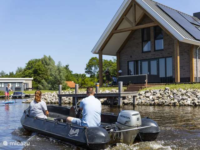 Vakantiehuis kopen Niederlande, Friesland, Noardburgum - villa Freistehende Wasservilla Partridge