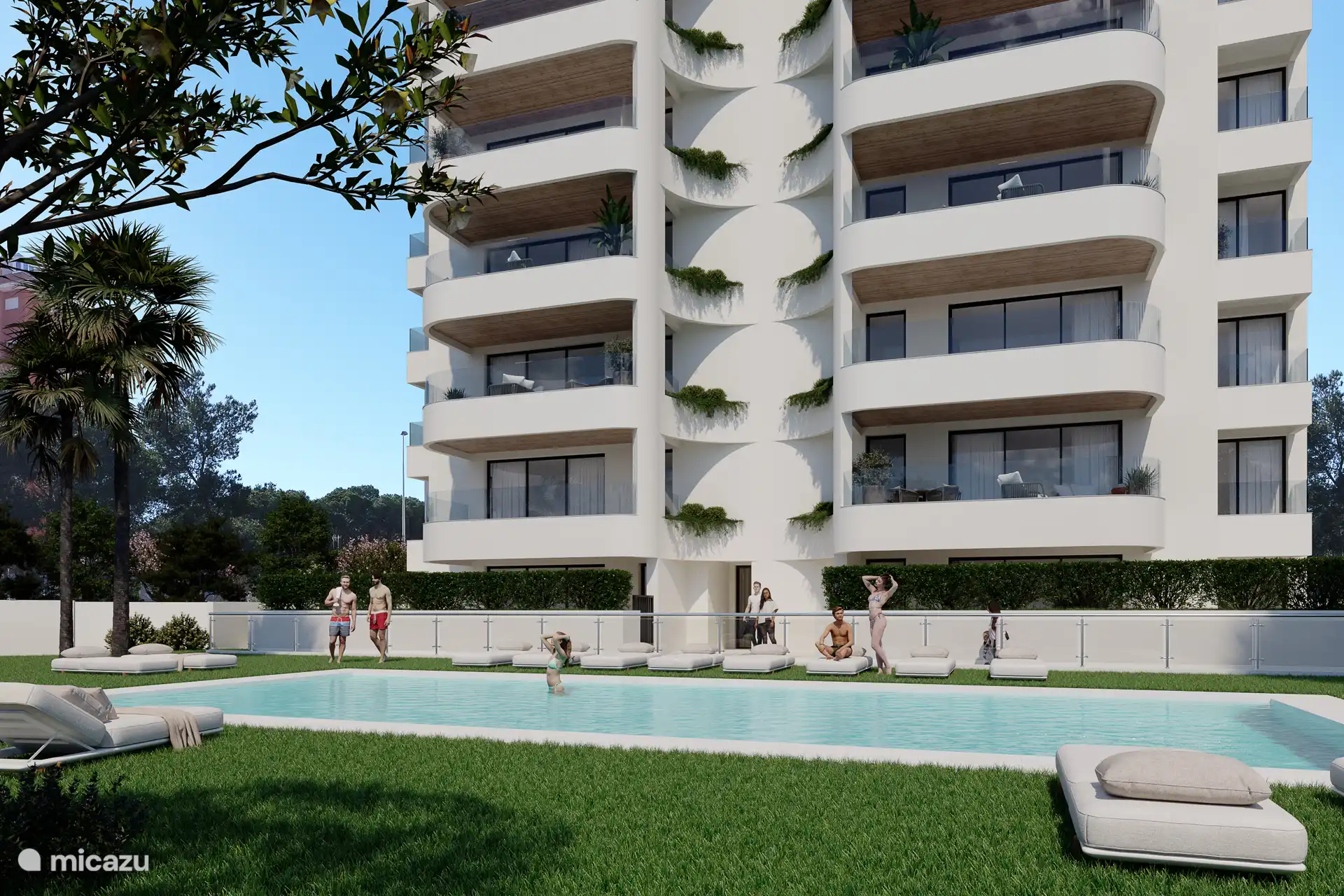 appartement kaufen in Spanien, Costa Blanca, Guardamar del Segura – Residence Navale mit Meerblick