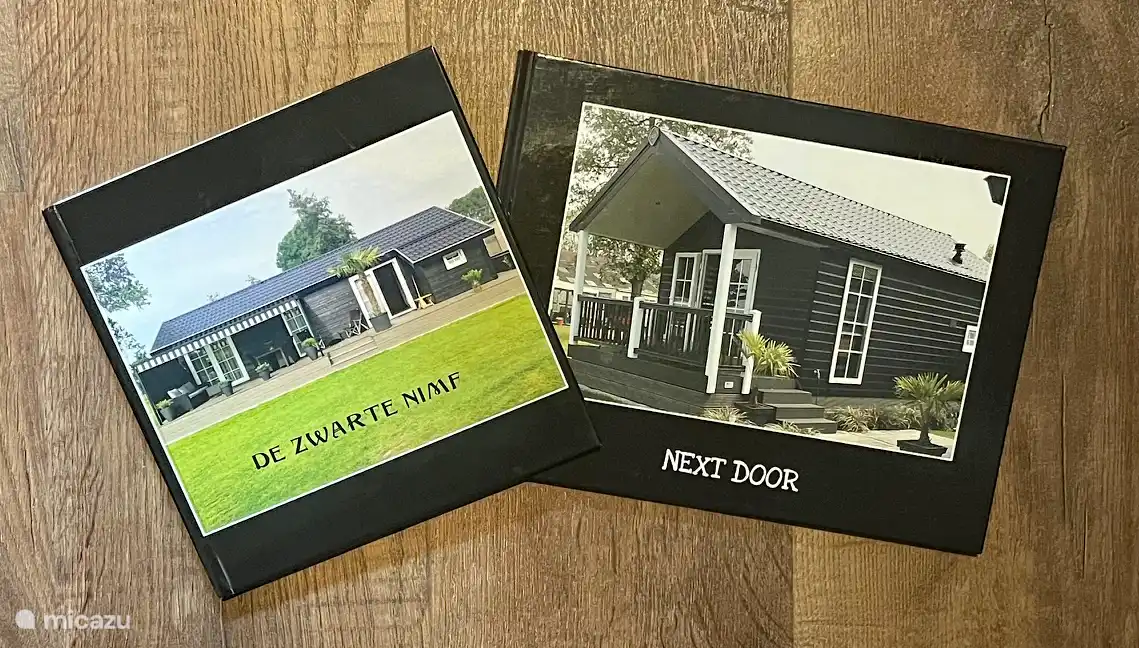 Photo books of the building available for inspection