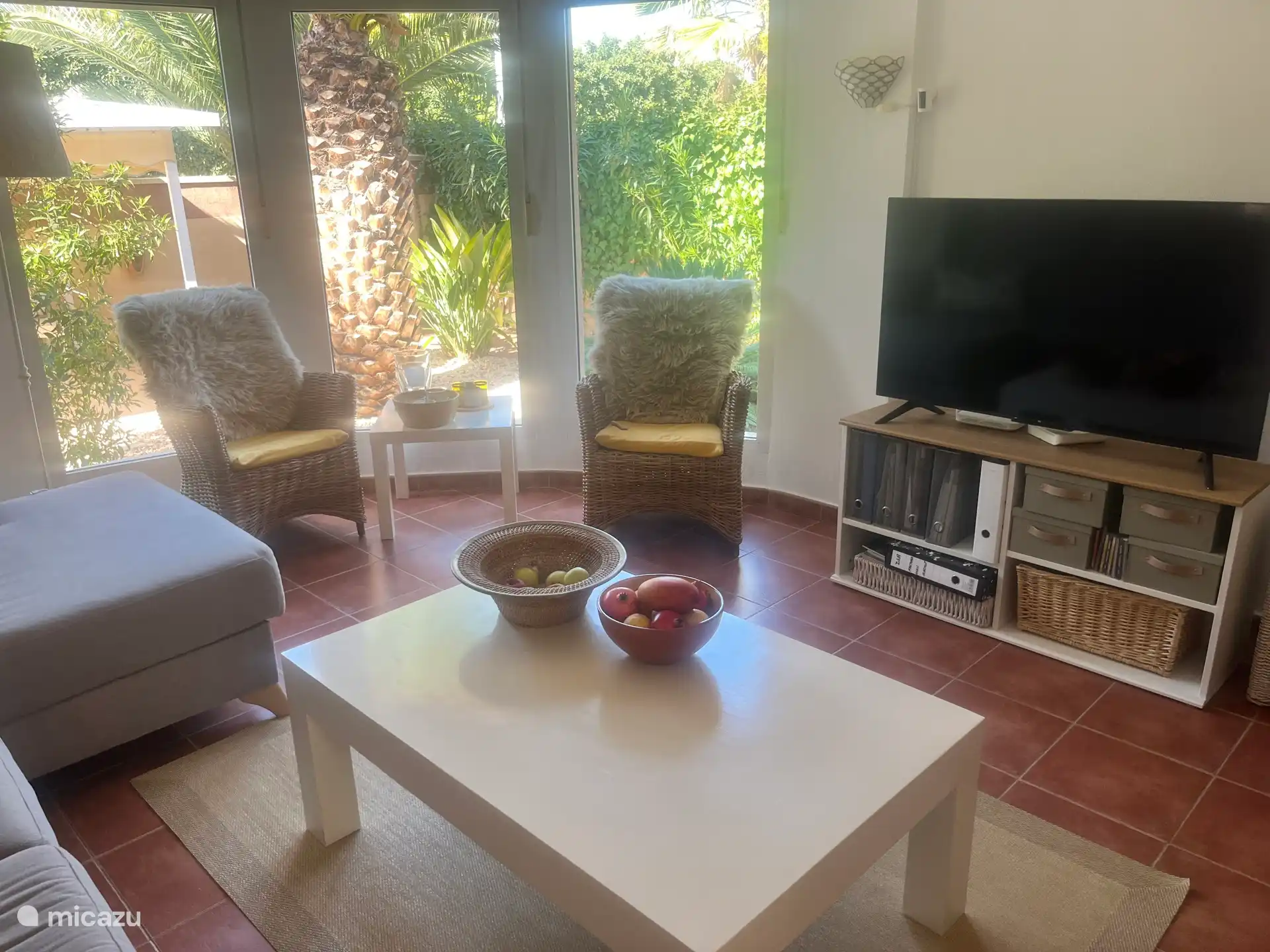 Sitzecke mit Aussichtsgarten