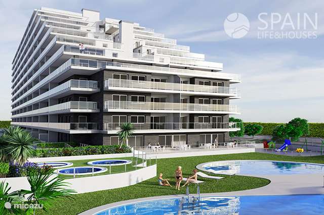 Vakantiehuis kopen in Spanje, Costa del Azahar, Oropesa del Mar appartement Appartement front-line in Oropesa