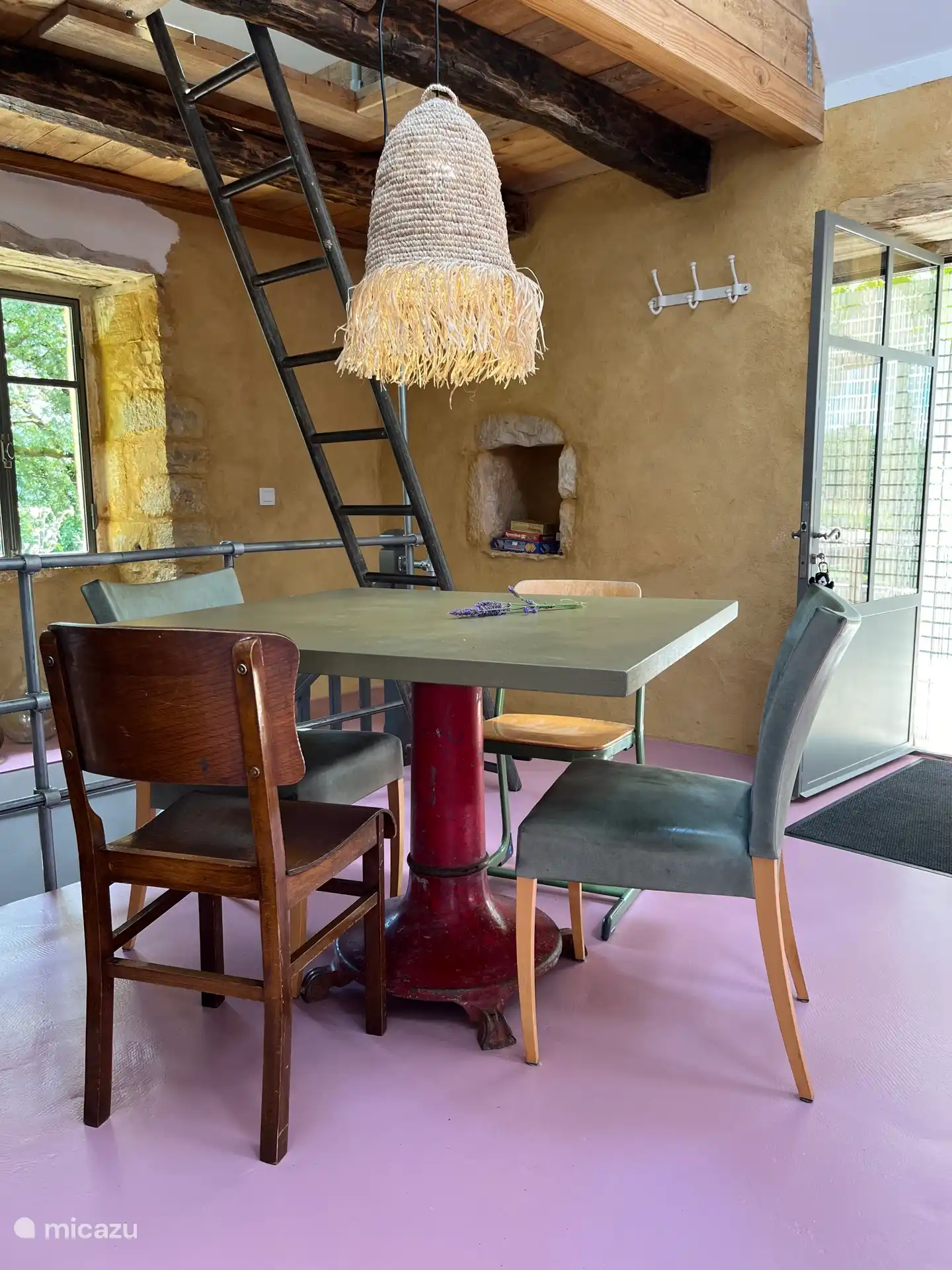 cottage gite woonkamer