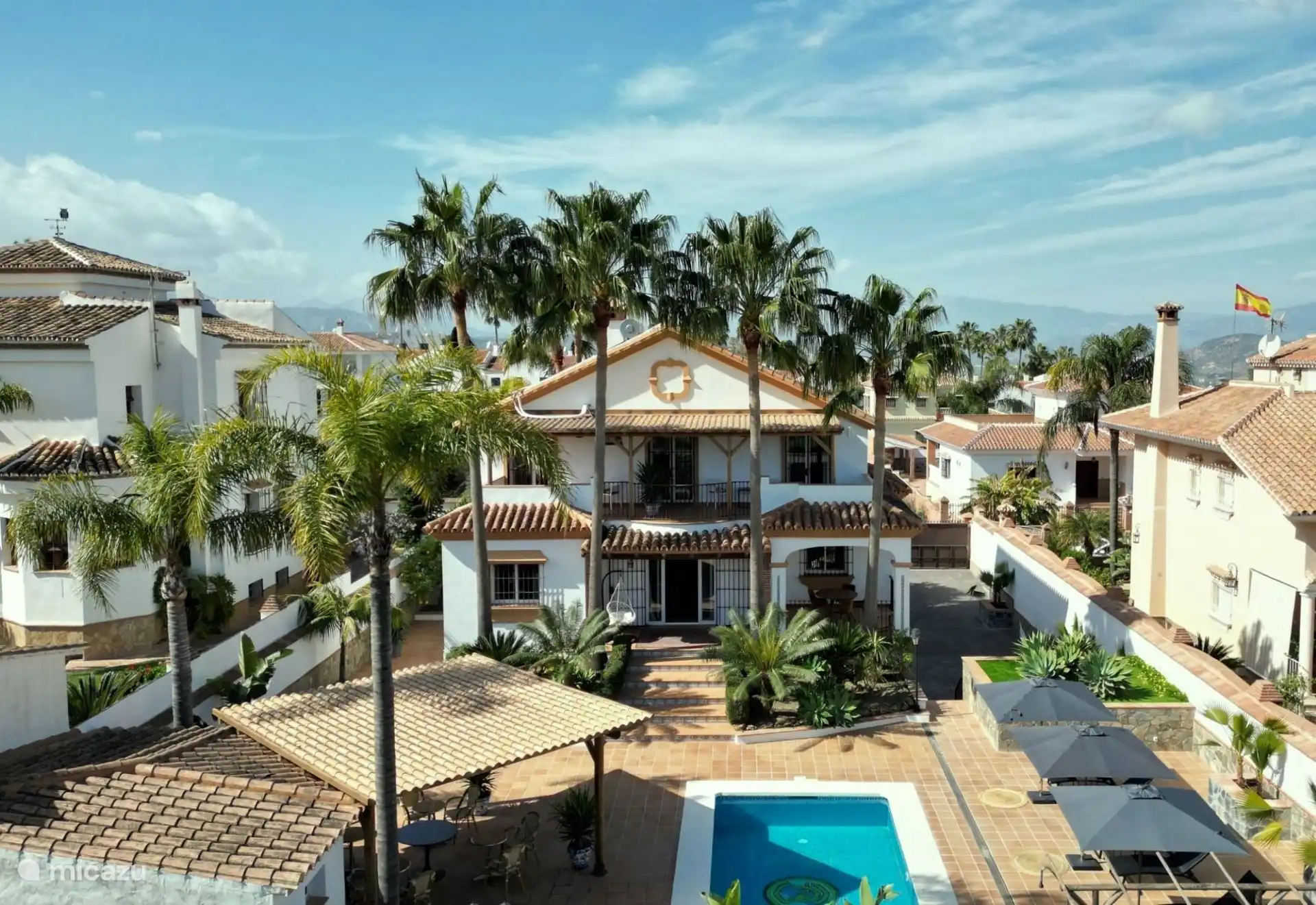 ferienhaus kaufen in Andalusien, Spanien – Luxusvilla, jetzt ein B&B in der Nähe von Malaga