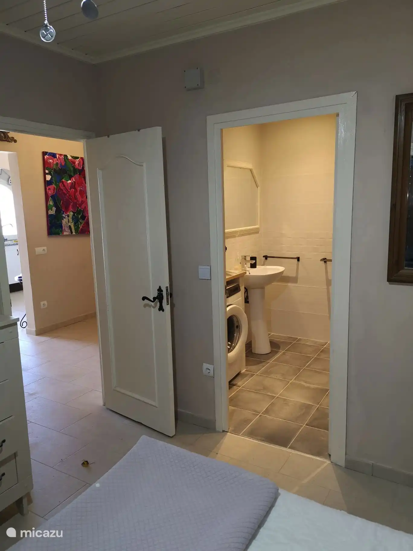 En-suite doucheruimte bovenverdieping