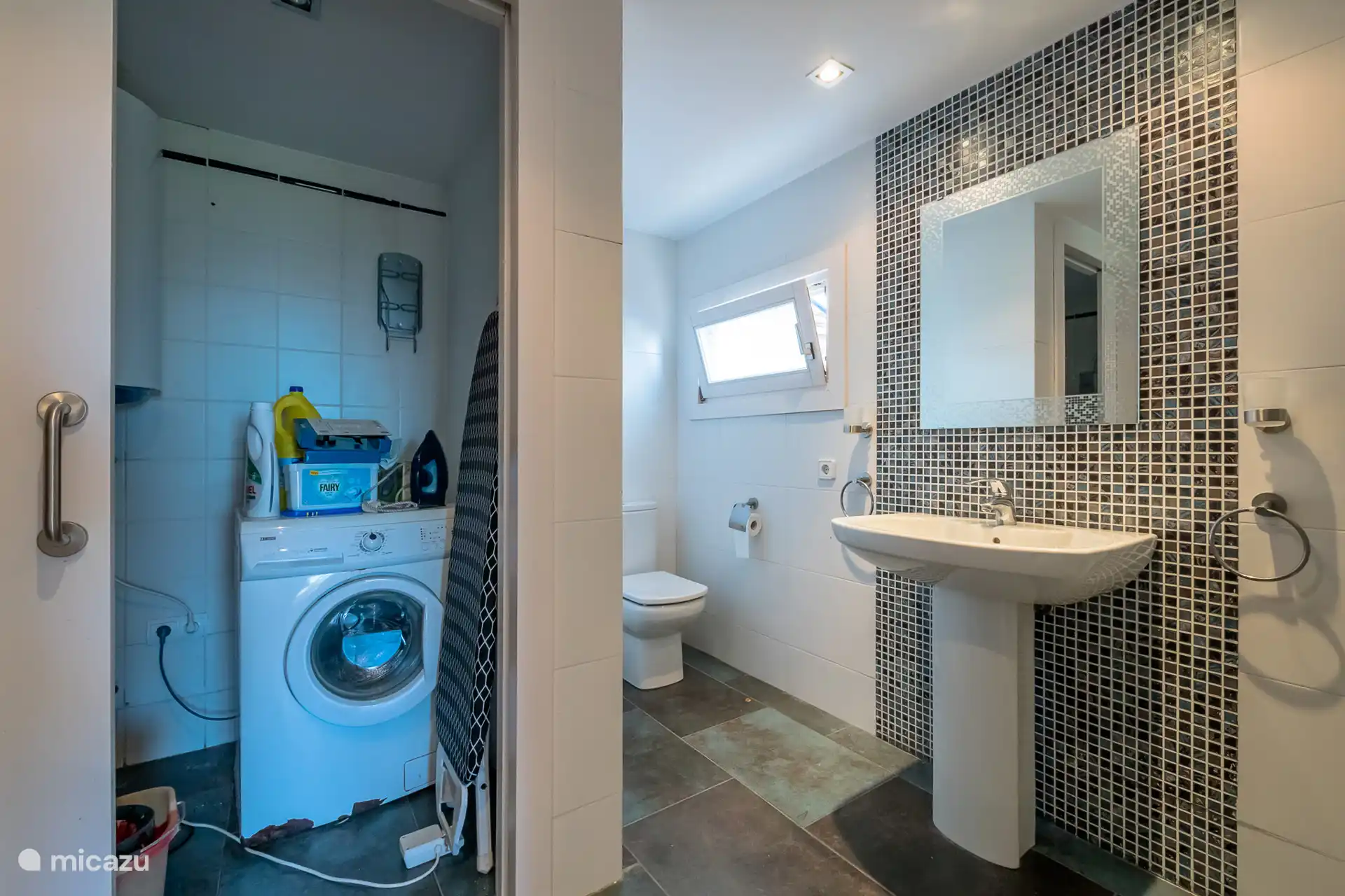 Badkamer op de benedenverdieping