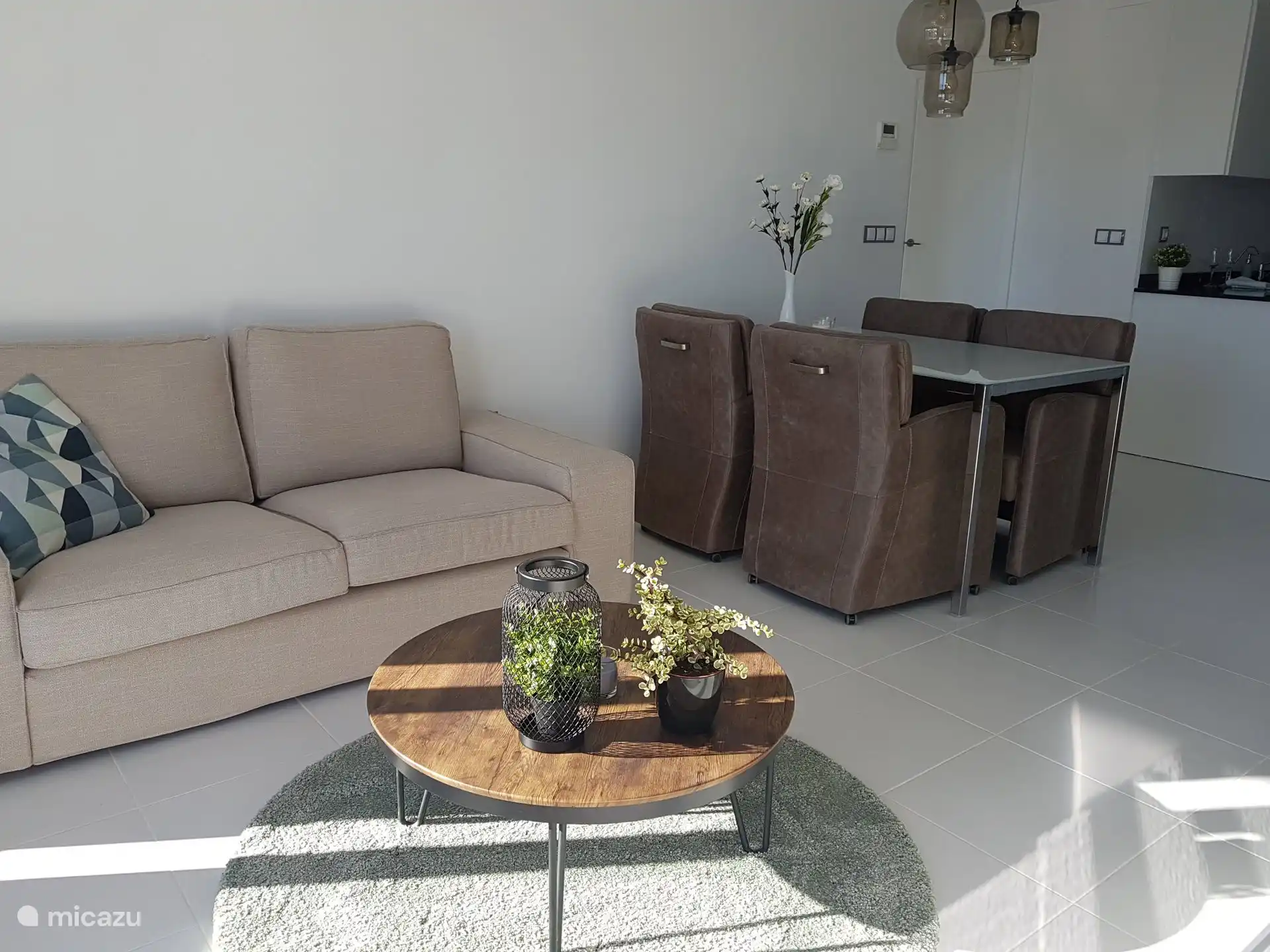 Gedeelte van de huiskamer