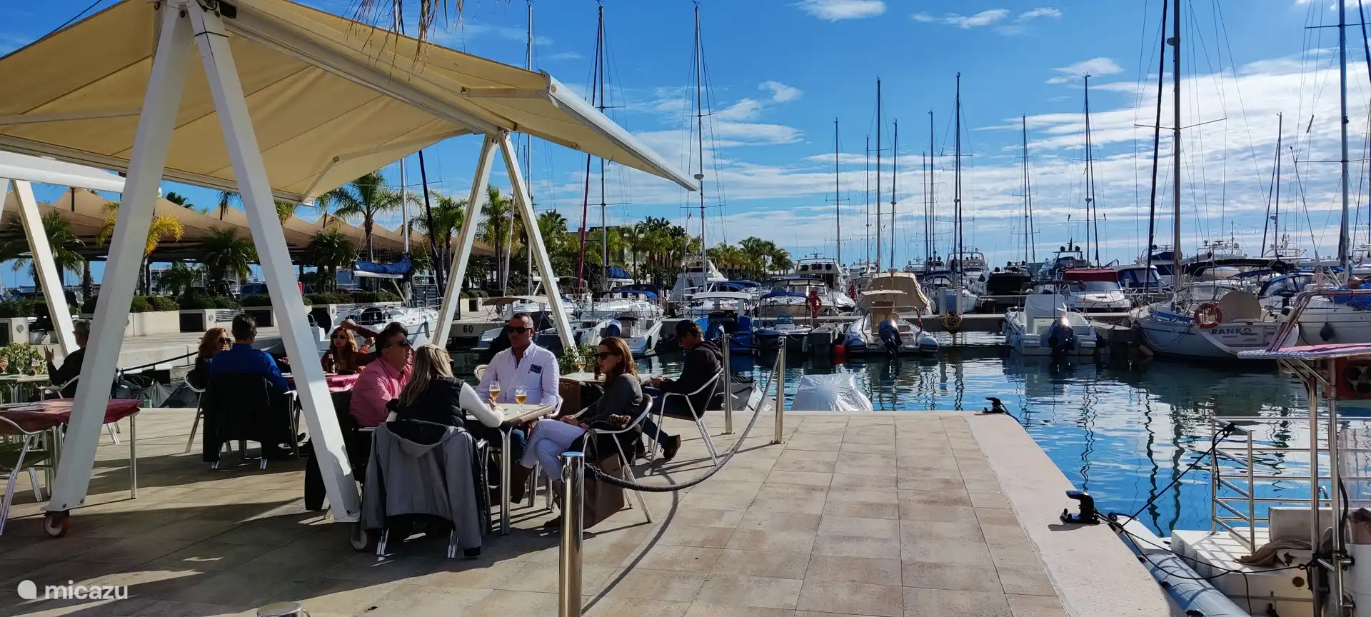 In de haven van Santa Pola