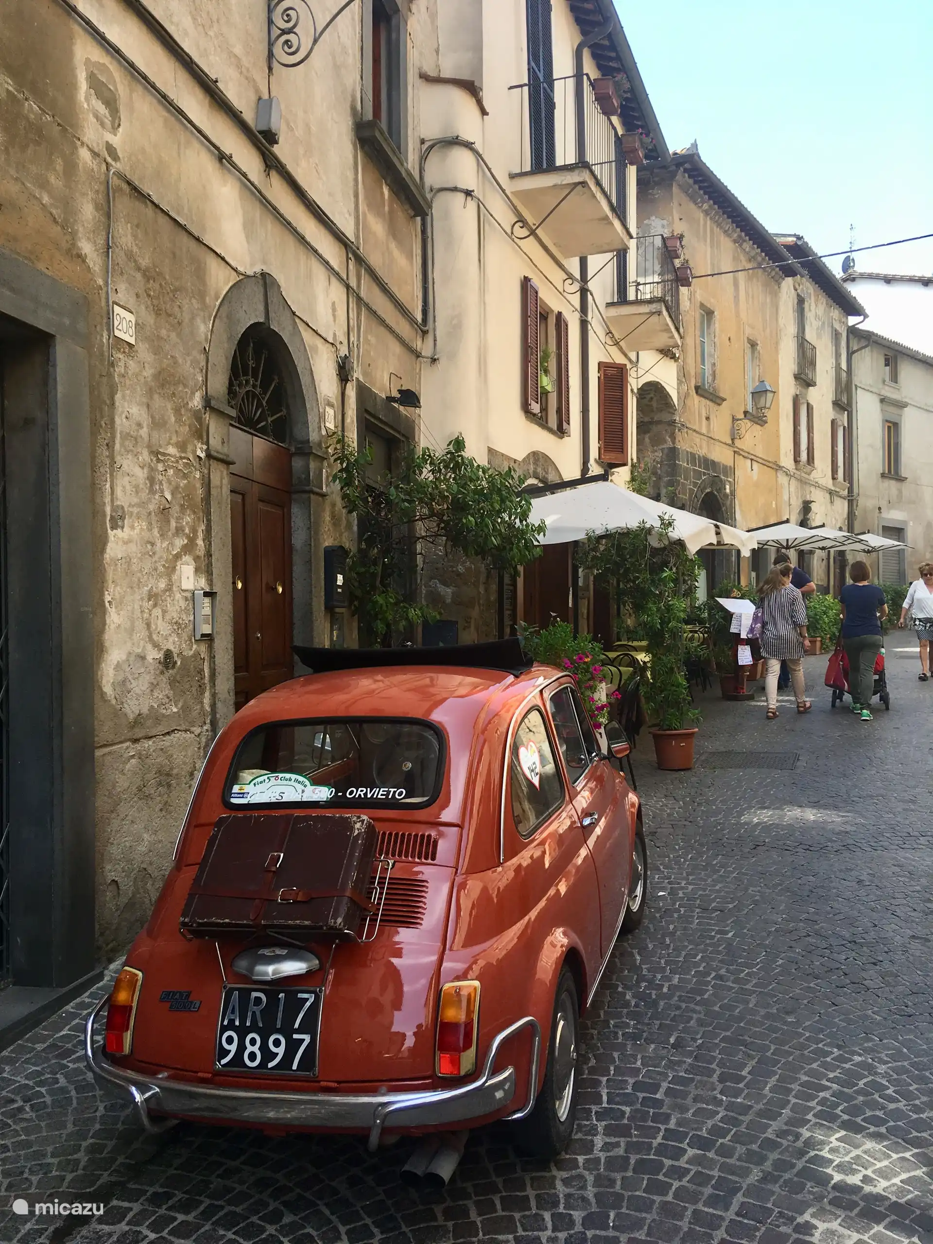 Corsa Cavour in Orvieto.