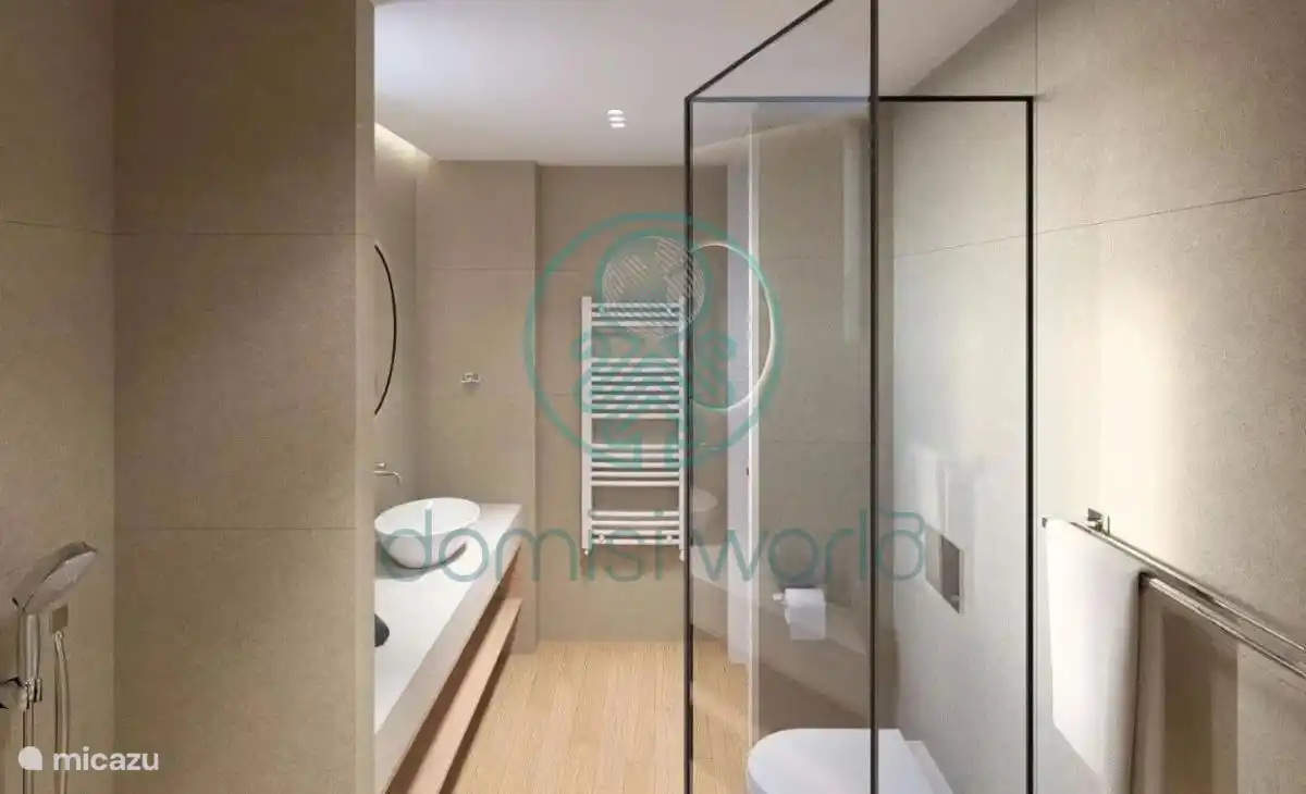 Voorbeeld van een badkamer