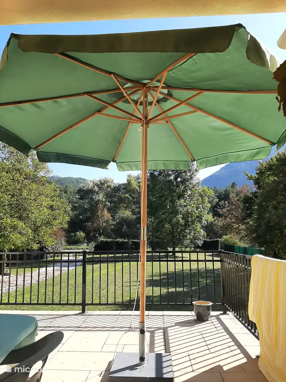 Front garden from terrace.