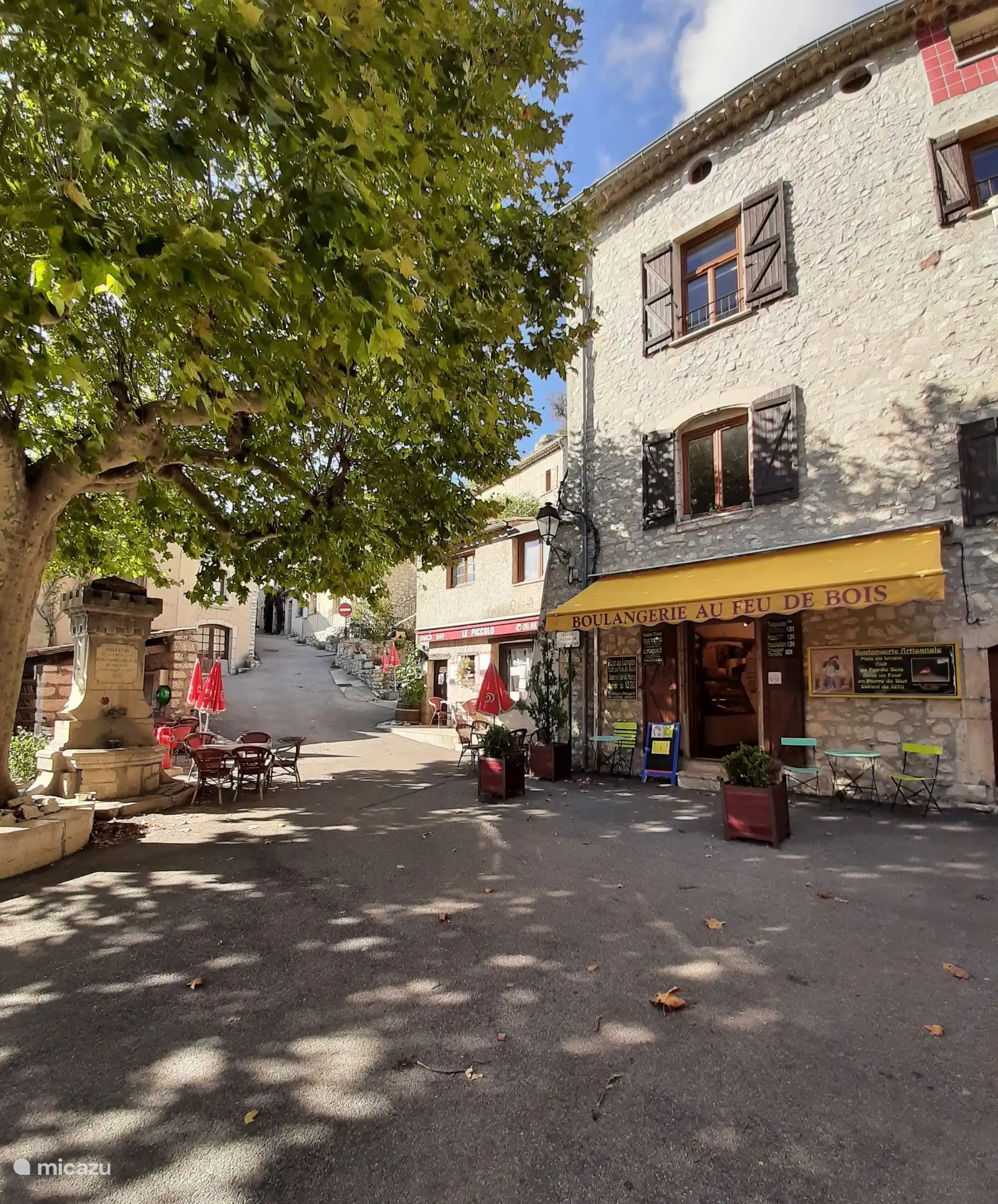Bakery in charming Trigance.
