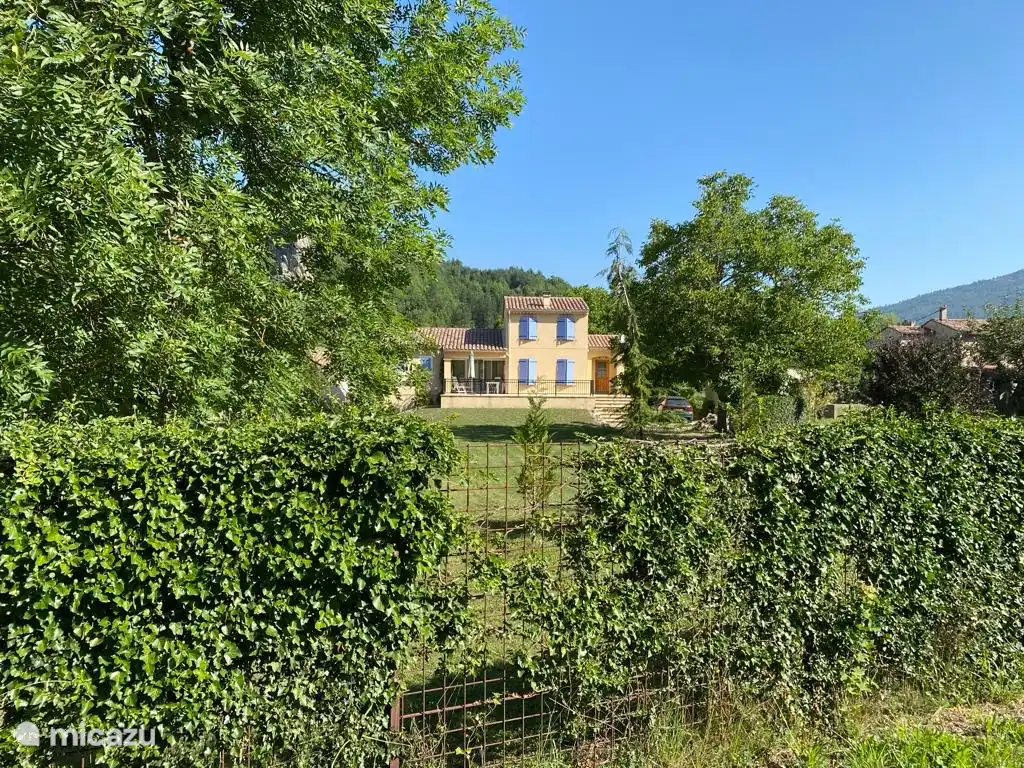 View from access road.