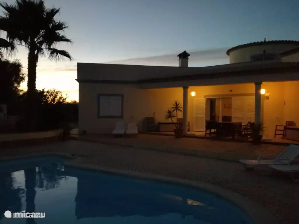 Villa by night