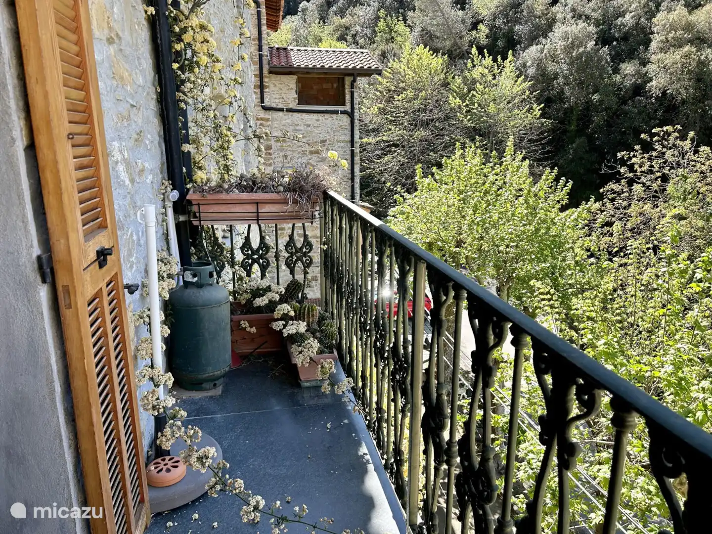 Balkon nach Südwesten