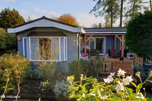 Vakantiehuis kopen in Nederland, Gelderland, Terwolde a/d IJssel chalet Chalet met tuin op vakantiepark