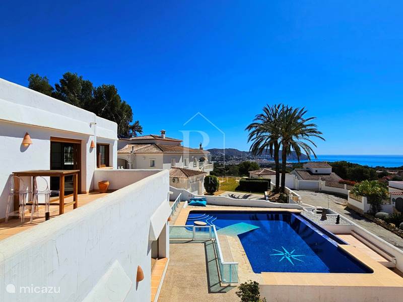 Beautiful Ibiza style villa Moraira 