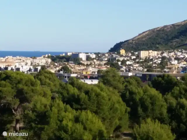 Comprar una villa en España, Costa Blanca, Alfáz del Pi - Villa Naranjo Vista del Albir desde el balcón