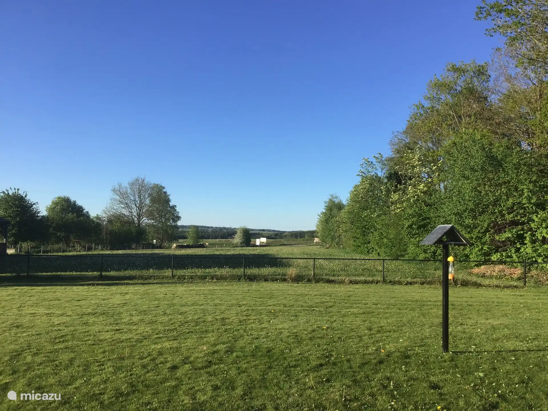 Tuin met prachtig uitzicht