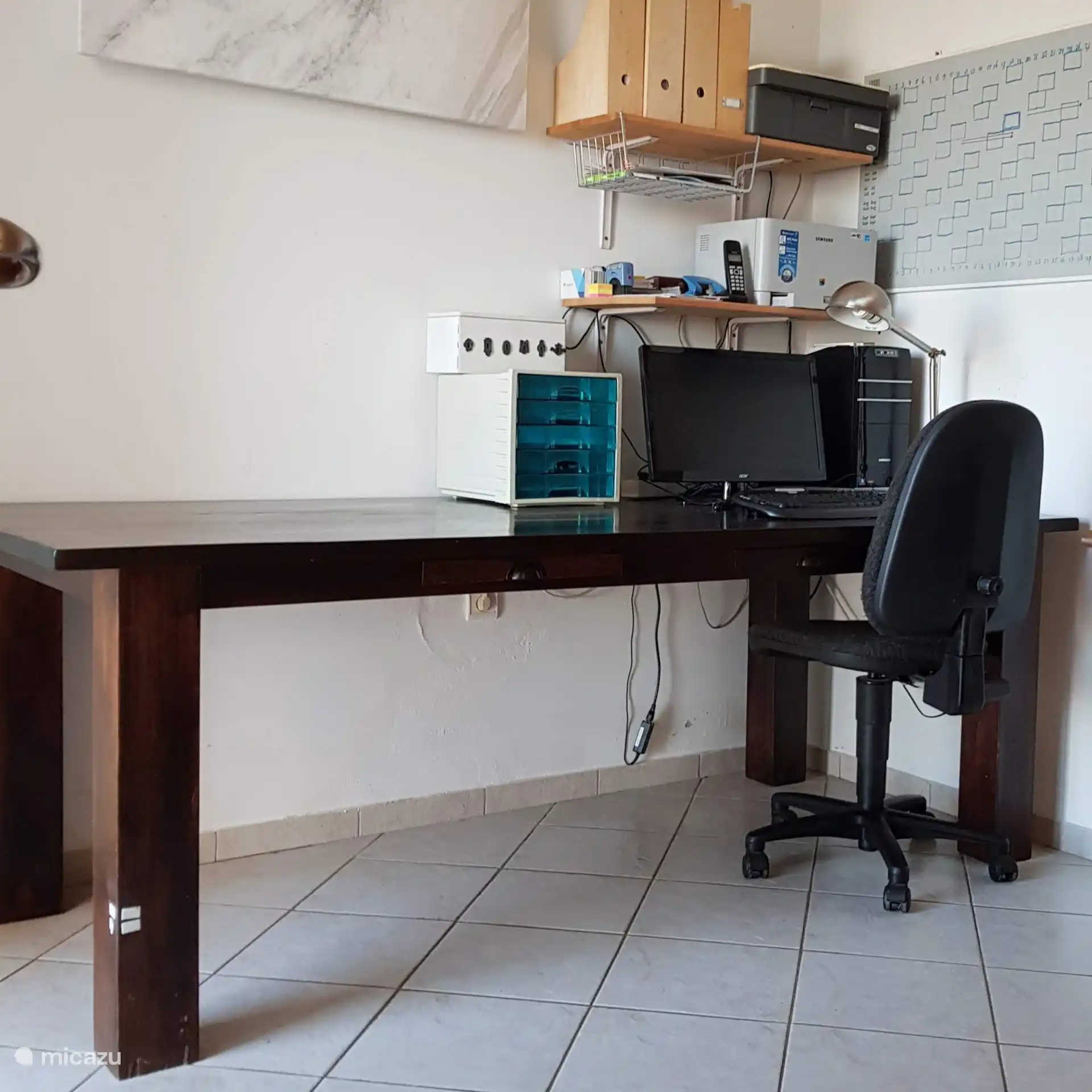 Büroräume im Erdgeschoss des Hauses