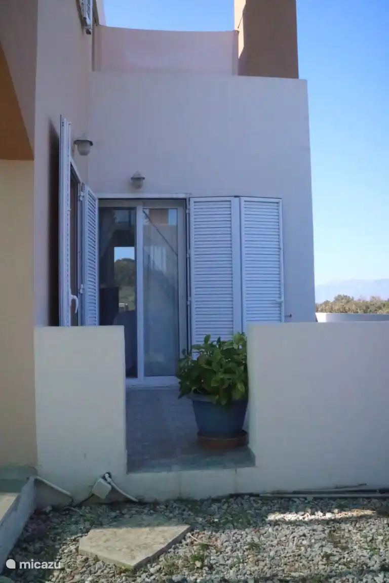 Rückseite des Hauses