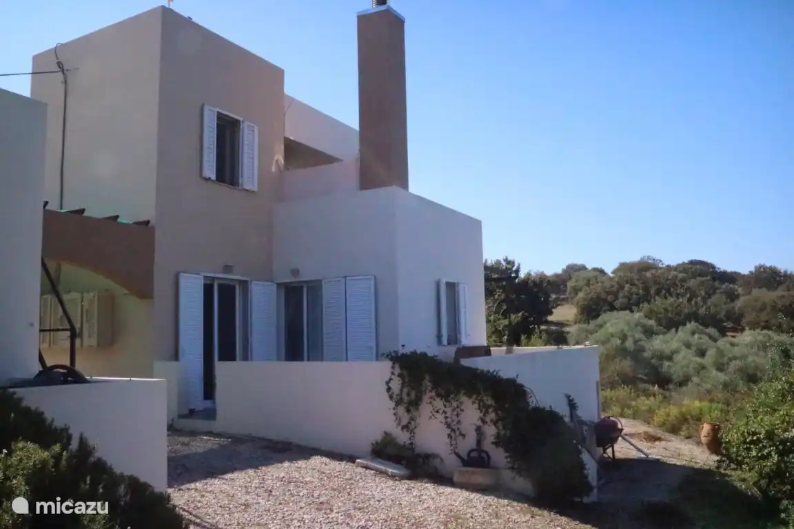 Rückseite des Hauses