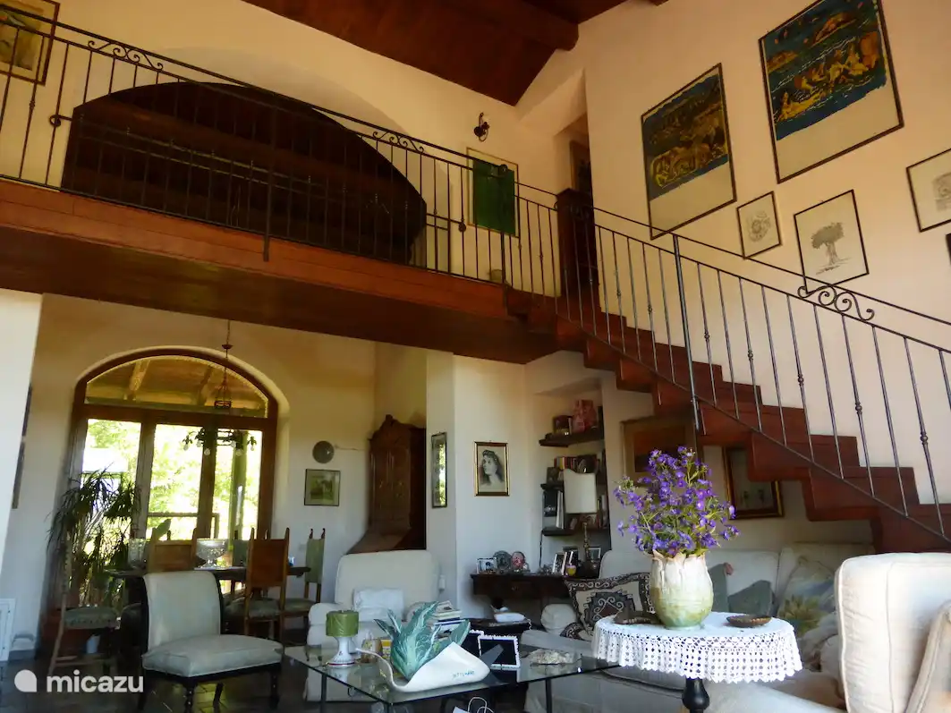 the living room of the second house