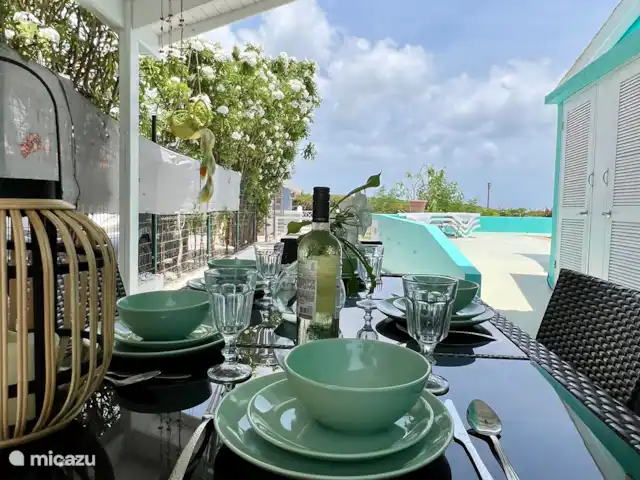 Acheter une villa | Curaçao, Banda Abou (ouest), Fontein - Resort Eco Villa avec piscine