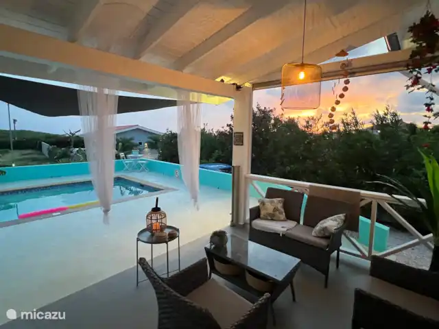 Acheter une villa | Curaçao, Banda Abou (ouest), Fontein - Resort Eco Villa avec piscine