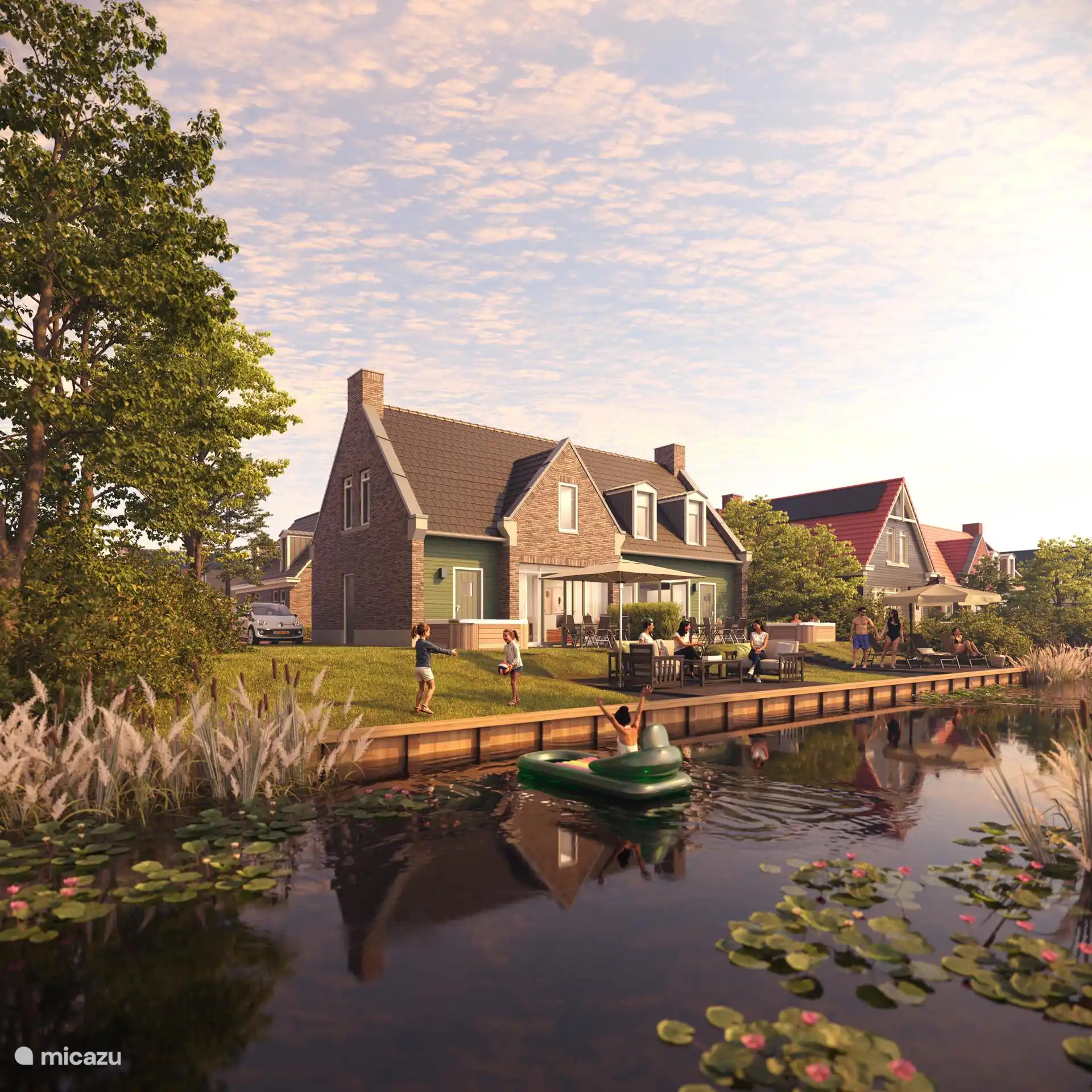 Acheter une maison de vacances | Pays-Bas, Hollande du Nord, Medemblik - Maison jumelée Vooroeverhuys