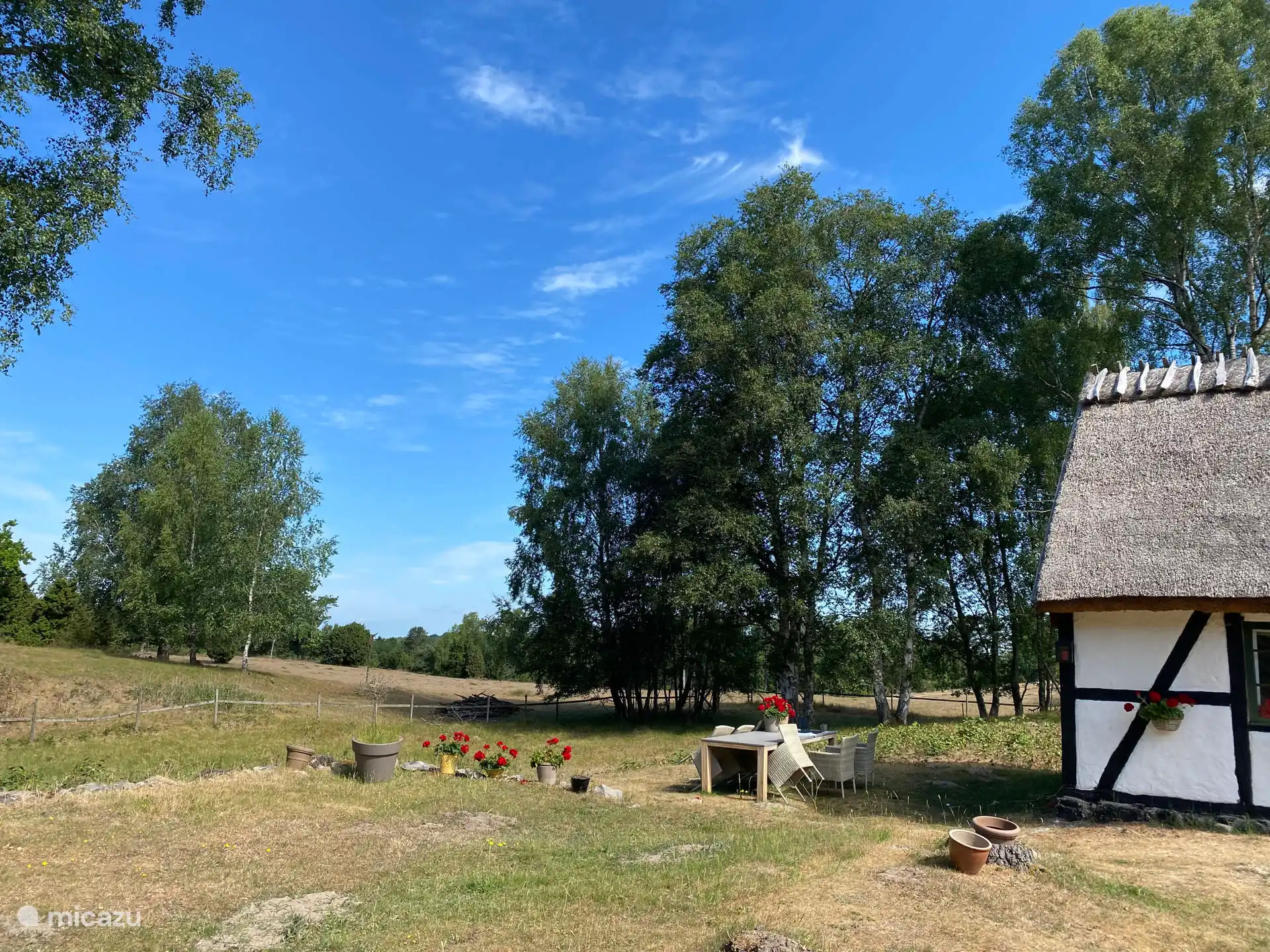 vanaf het huis zicht op heuvels en bossen zonder horizon vervuiling of verkeerslawaai. Je hoort alleen de natur 