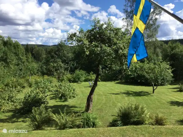 Colline des bouleaux | Suède, Värmland, Sunnemo - gîte / cottage vue du porche